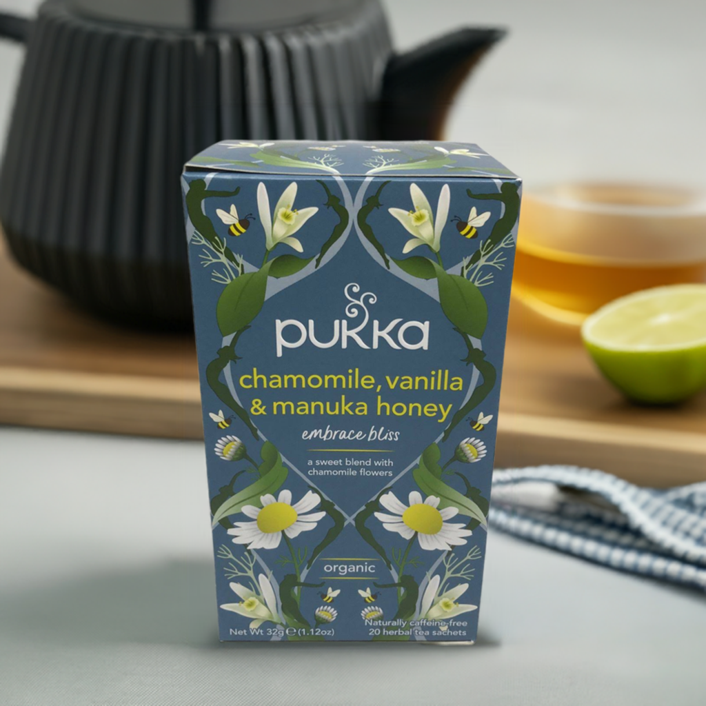 Pukka Chamomile, Vanilla & Manuka Honey Tea — 20 Sachets