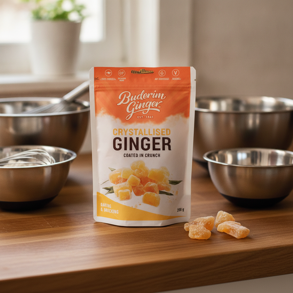 Buderim Crystallised Ginger 200g